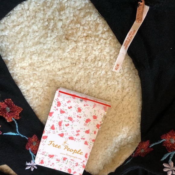 Free people lita embroidered balloon sleeve - Picture 4 of 7